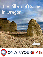 Showing everything that's awesome in Oregon. The Pillars of Rome, Also known as the Rome Cliffs, is a remote natural wonder is tucked away in the high desert of Southeastern Oregon.